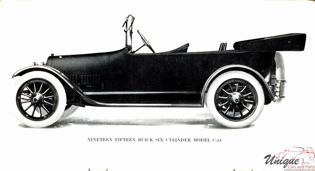 1915 Buick Specifications Folder Page 11